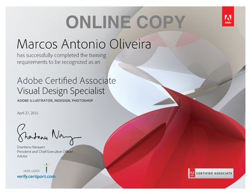 Visual Design Certificate